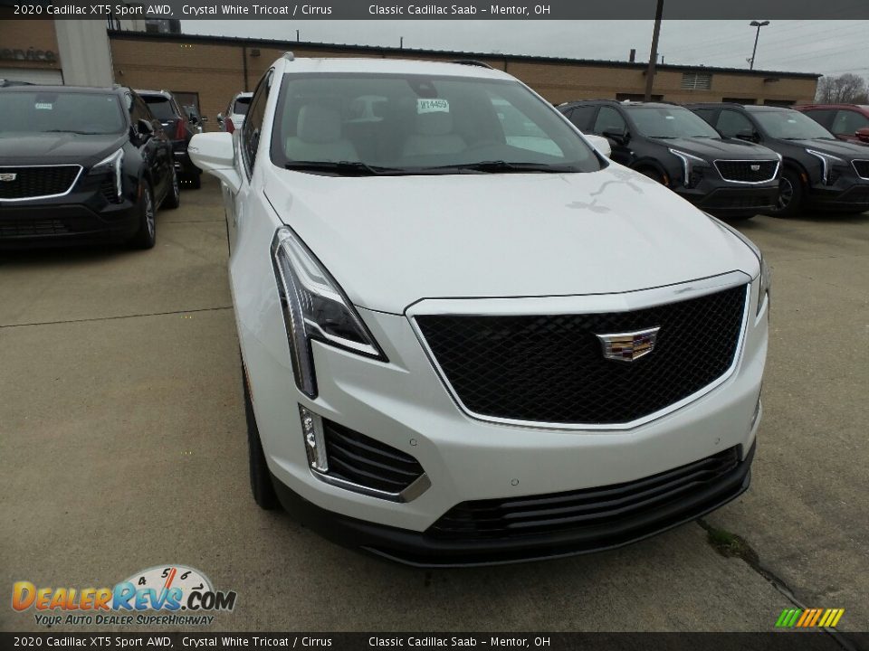 2020 Cadillac XT5 Sport AWD Crystal White Tricoat / Cirrus Photo #1