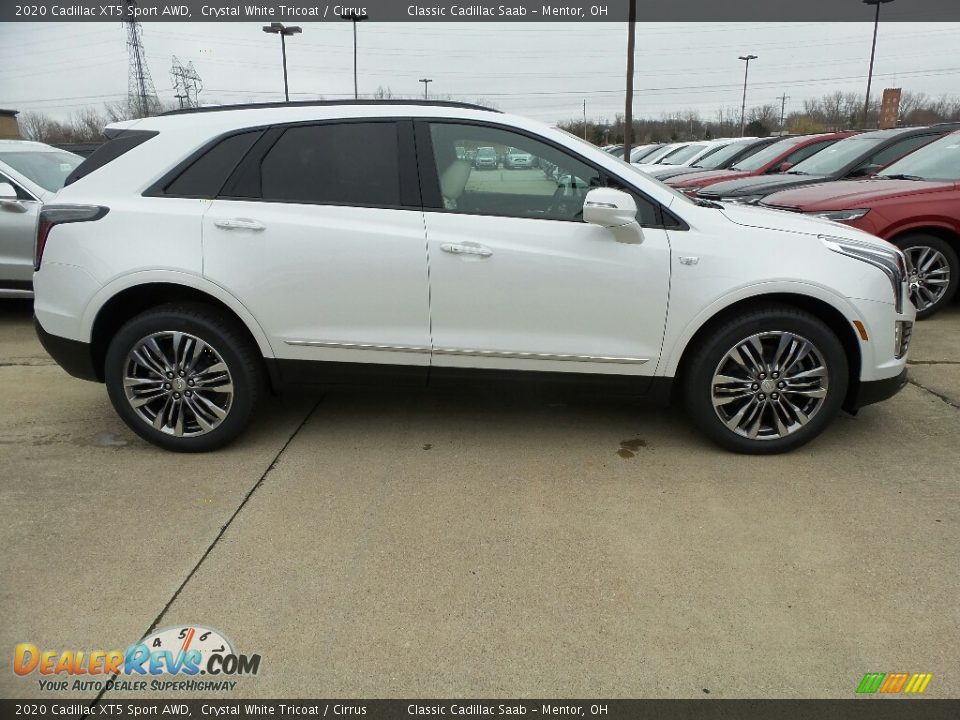 2020 Cadillac XT5 Sport AWD Crystal White Tricoat / Cirrus Photo #2