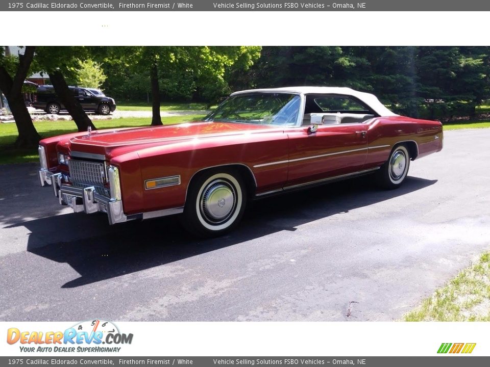 Firethorn Firemist 1975 Cadillac Eldorado Convertible Photo #22