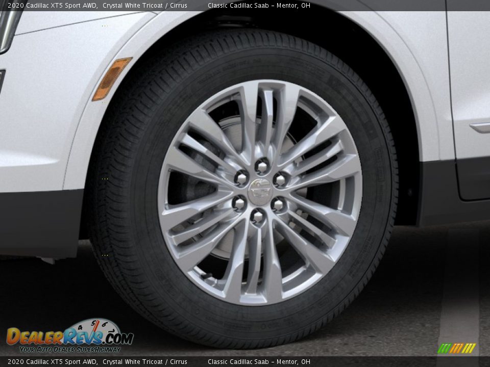 2020 Cadillac XT5 Sport AWD Crystal White Tricoat / Cirrus Photo #9