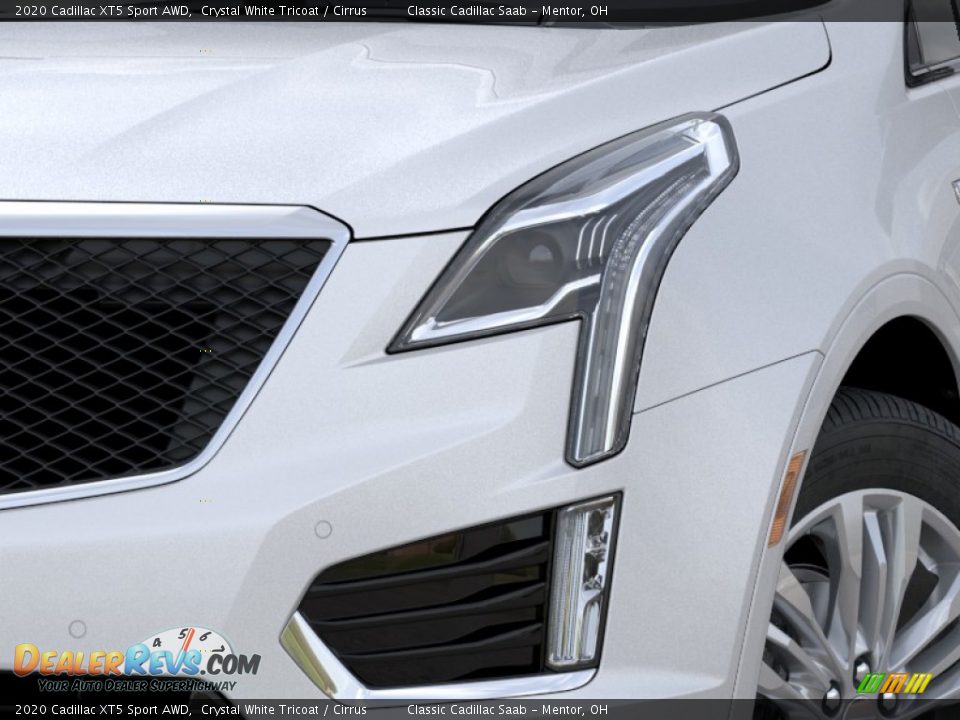 2020 Cadillac XT5 Sport AWD Crystal White Tricoat / Cirrus Photo #10