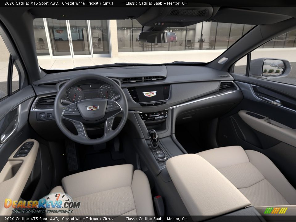 2020 Cadillac XT5 Sport AWD Crystal White Tricoat / Cirrus Photo #12