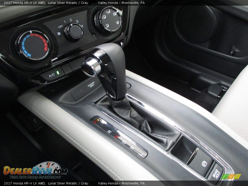 2017 Honda HR-V LX AWD Lunar Silver Metallic / Gray Photo #14