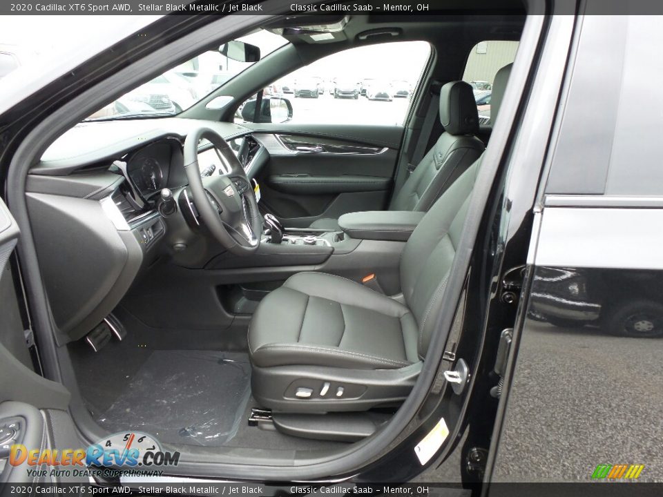 2020 Cadillac XT6 Sport AWD Stellar Black Metallic / Jet Black Photo #3