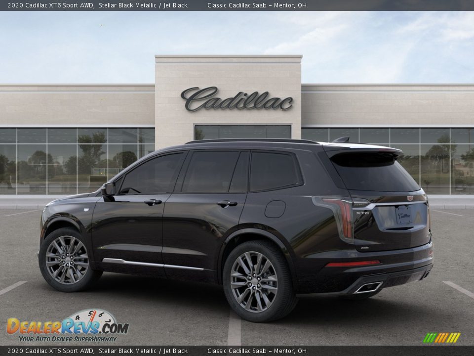 2020 Cadillac XT6 Sport AWD Stellar Black Metallic / Jet Black Photo #5