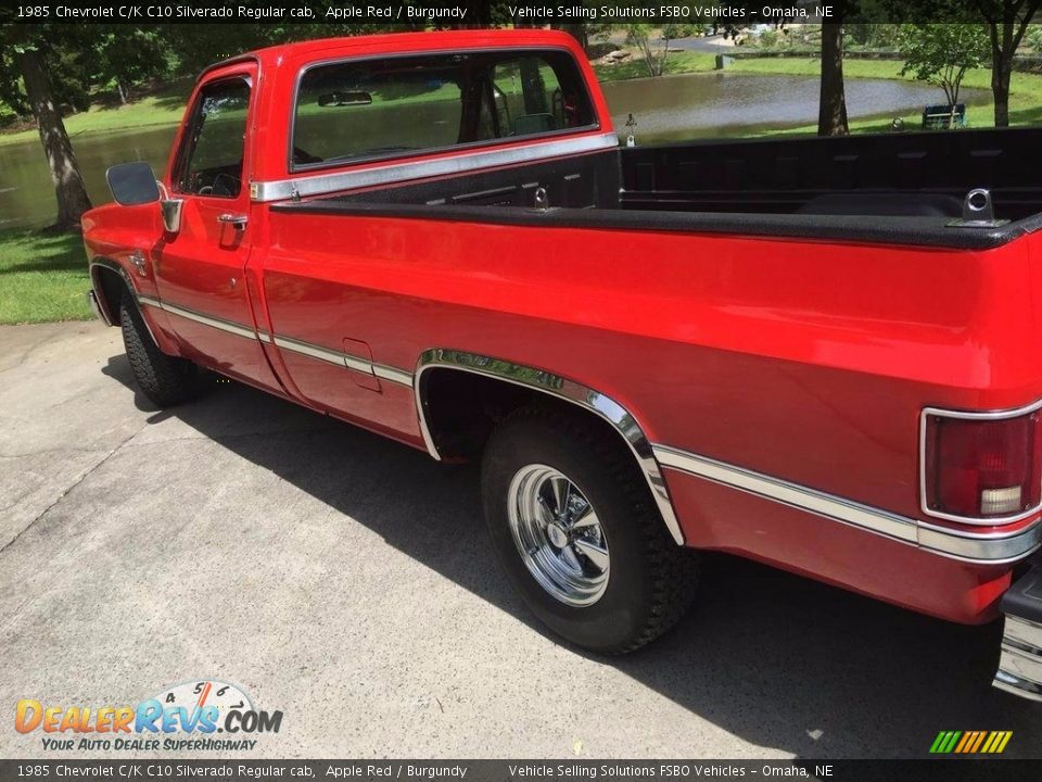 Apple Red 1985 Chevrolet C/K C10 Silverado Regular cab Photo #2