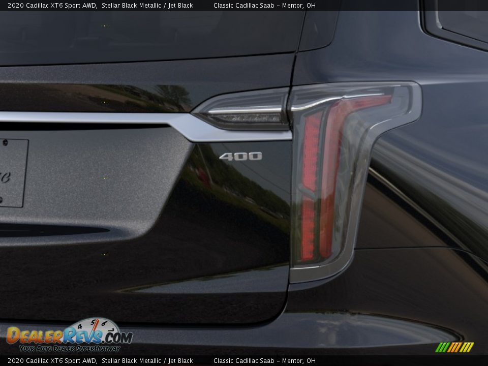 2020 Cadillac XT6 Sport AWD Stellar Black Metallic / Jet Black Photo #11