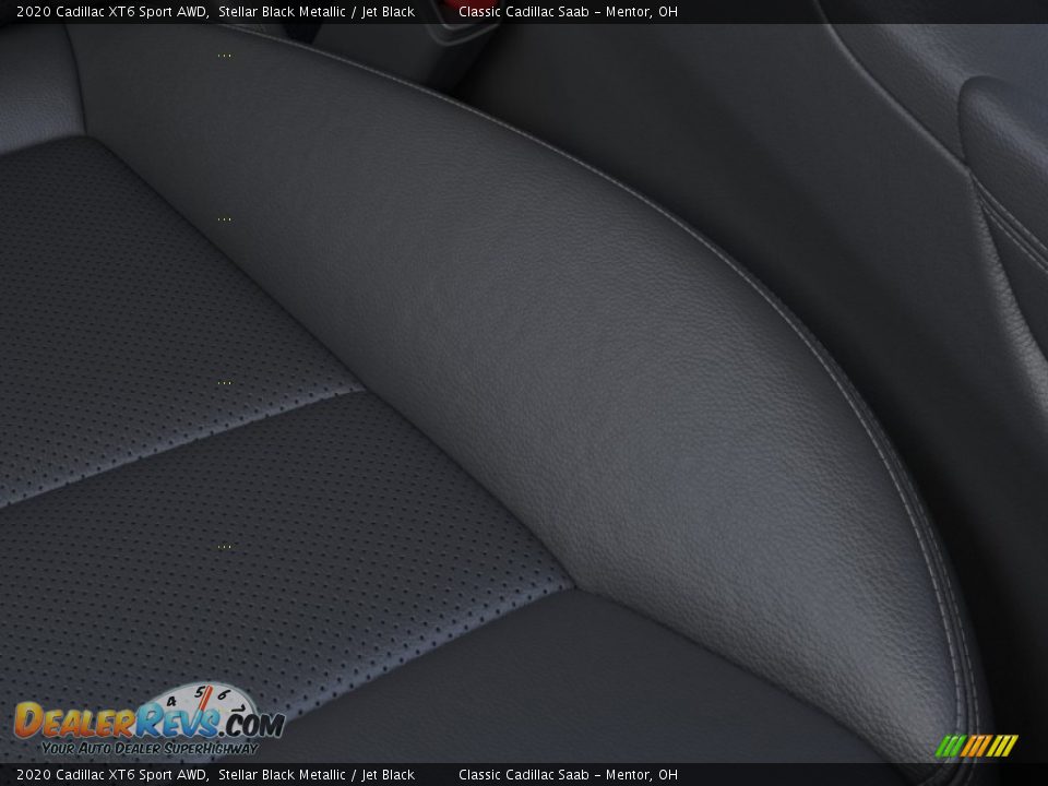 2020 Cadillac XT6 Sport AWD Stellar Black Metallic / Jet Black Photo #17