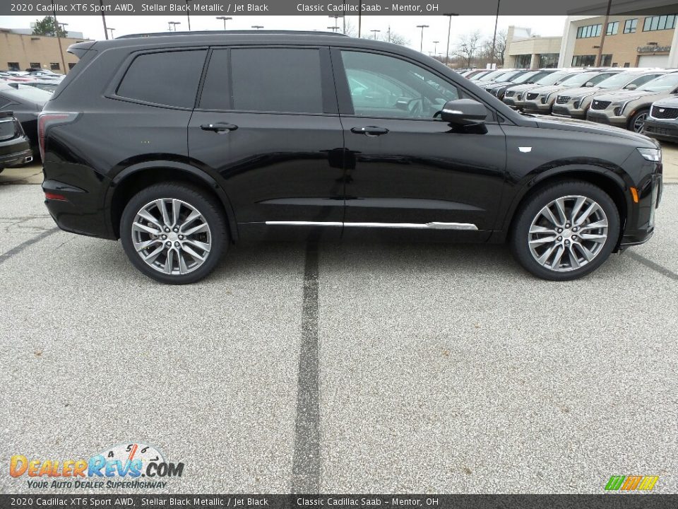 2020 Cadillac XT6 Sport AWD Stellar Black Metallic / Jet Black Photo #2