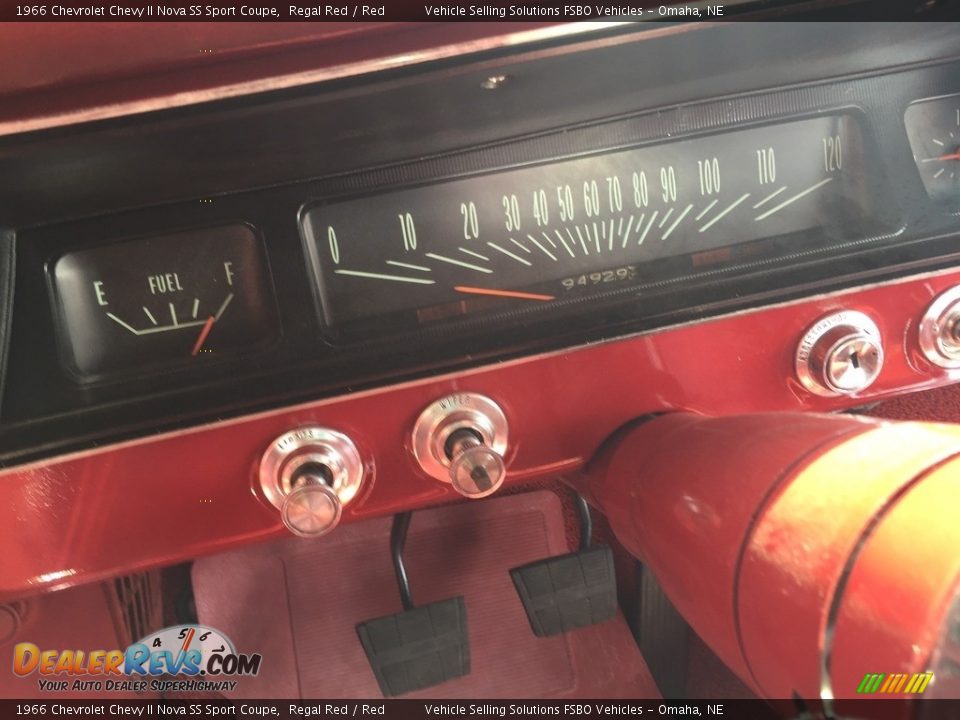 1966 Chevrolet Chevy II Nova SS Sport Coupe Gauges Photo #3