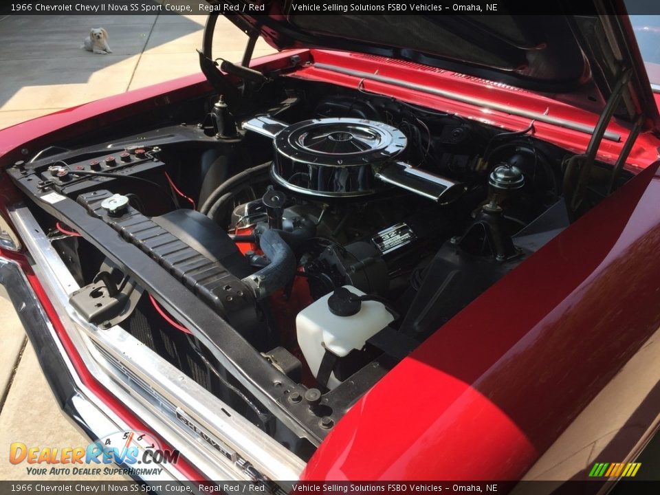 1966 Chevrolet Chevy II Nova SS Sport Coupe 327 cid Turbo-Fire OHV 16-Valve V8 Engine Photo #5