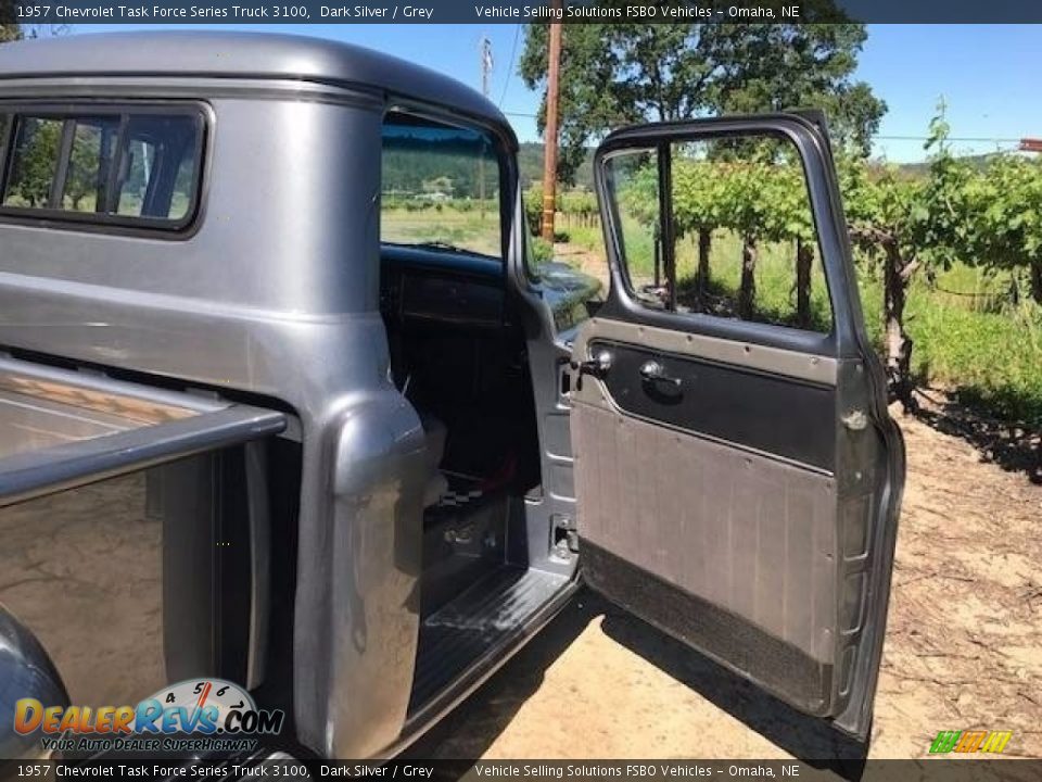 1957 Chevrolet Task Force Series Truck 3100 Dark Silver / Grey Photo #12