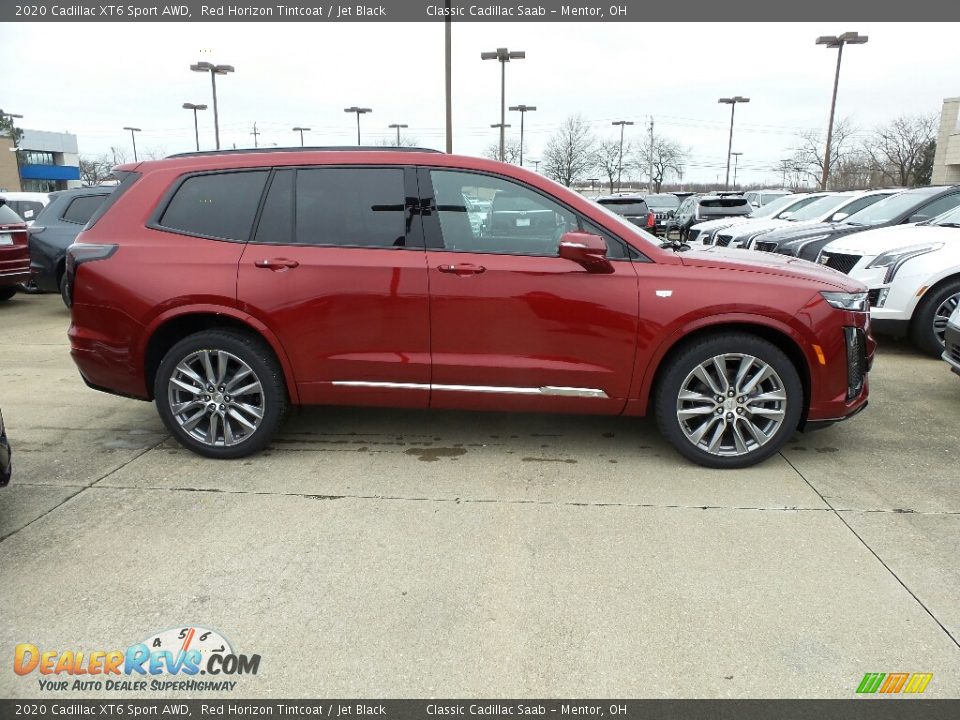 2020 Cadillac XT6 Sport AWD Red Horizon Tintcoat / Jet Black Photo #2