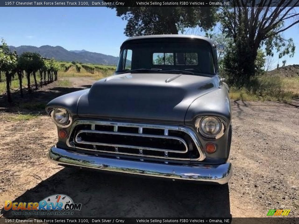 1957 Chevrolet Task Force Series Truck 3100 Dark Silver / Grey Photo #14