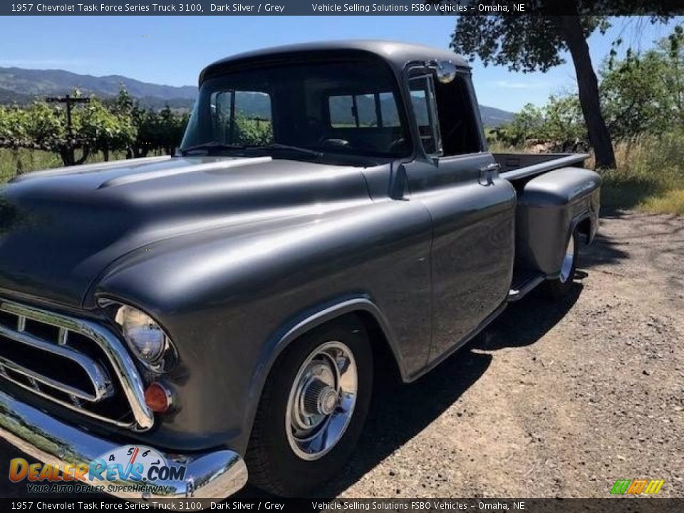 1957 Chevrolet Task Force Series Truck 3100 Dark Silver / Grey Photo #15