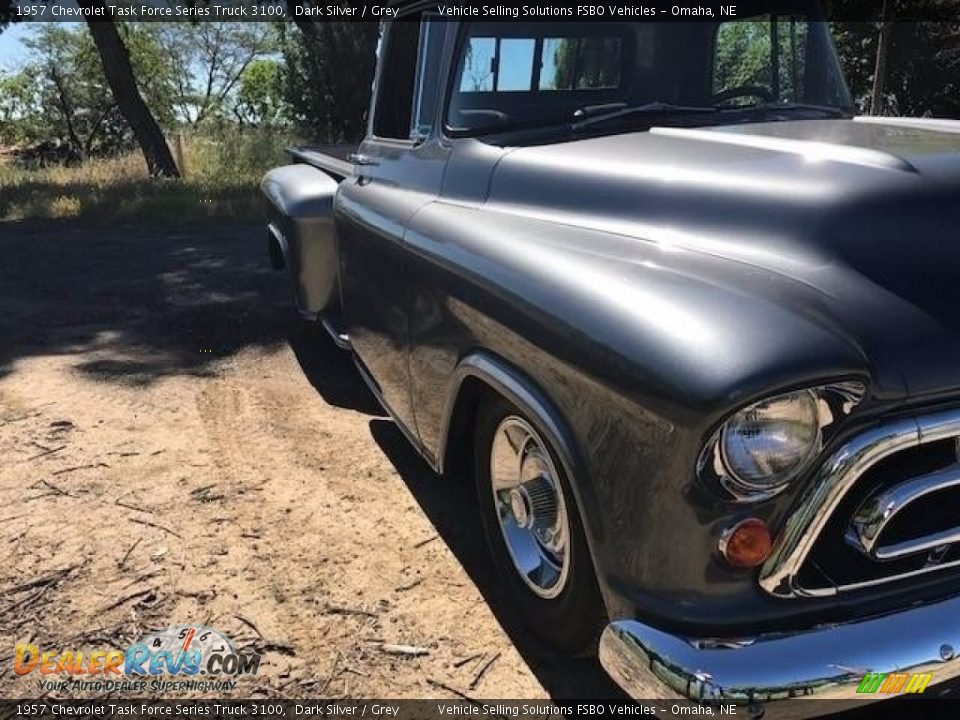 1957 Chevrolet Task Force Series Truck 3100 Dark Silver / Grey Photo #16