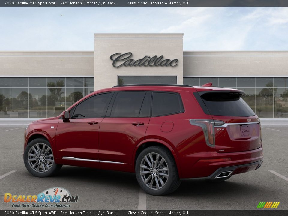 2020 Cadillac XT6 Sport AWD Red Horizon Tintcoat / Jet Black Photo #5