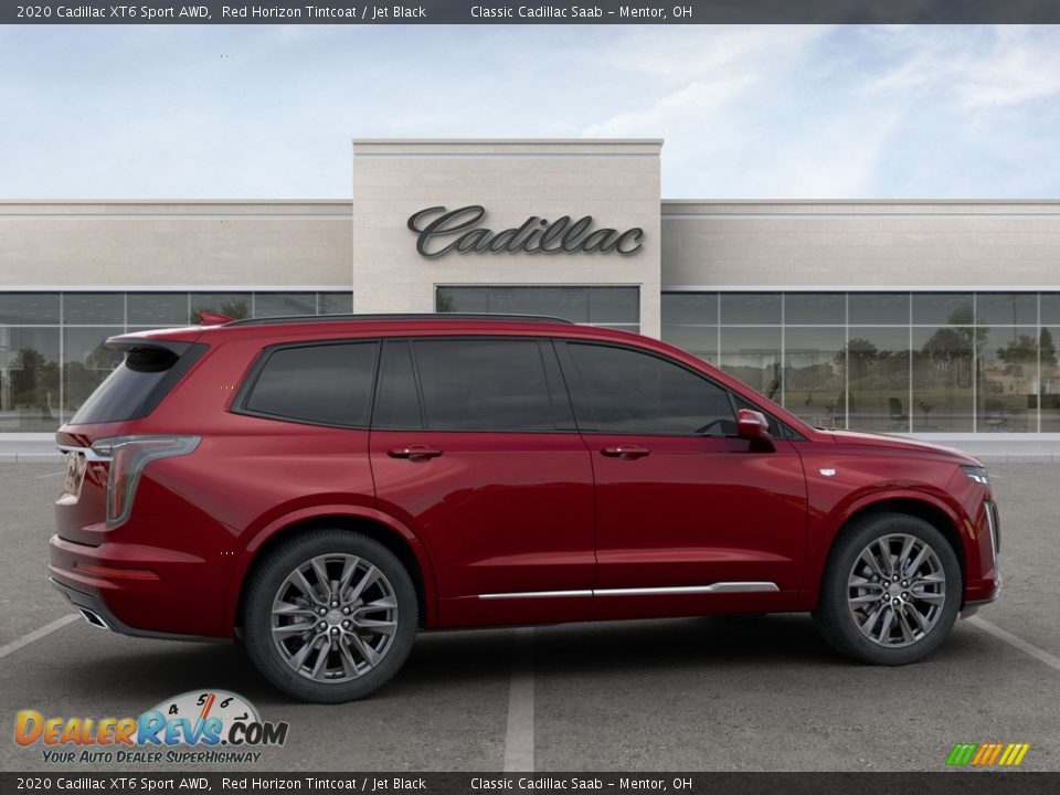2020 Cadillac XT6 Sport AWD Red Horizon Tintcoat / Jet Black Photo #7