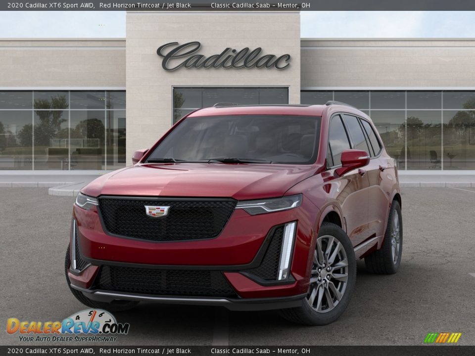 2020 Cadillac XT6 Sport AWD Red Horizon Tintcoat / Jet Black Photo #8