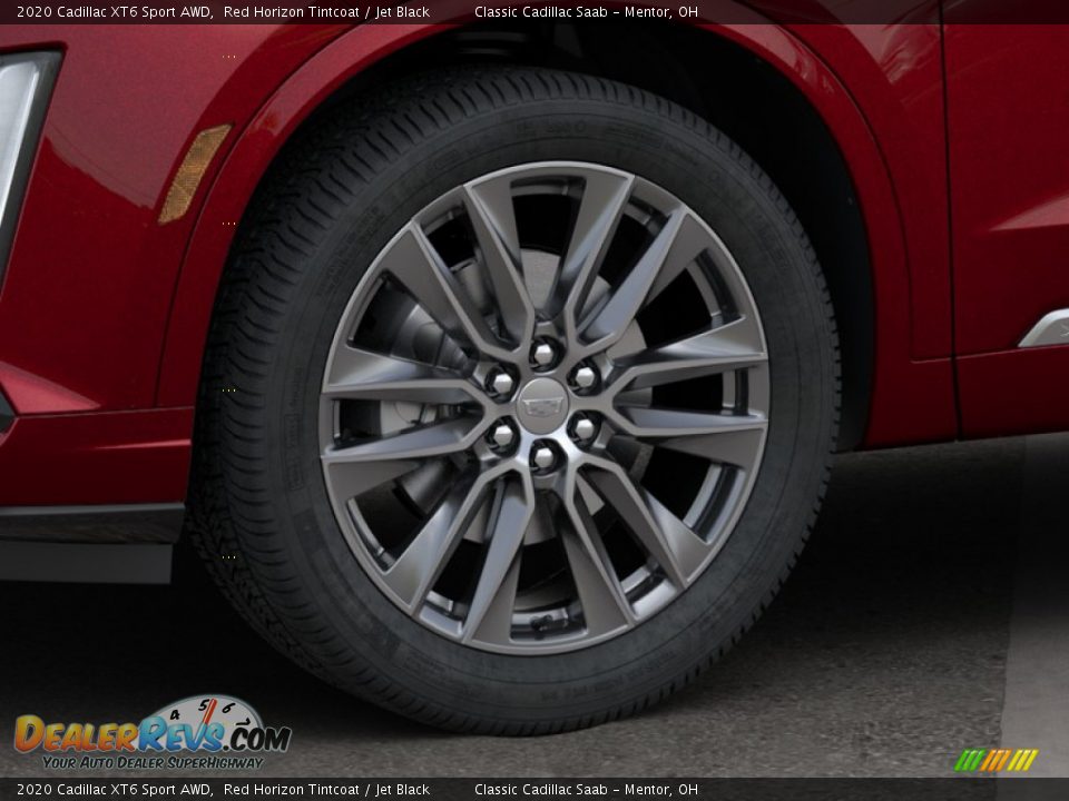 2020 Cadillac XT6 Sport AWD Red Horizon Tintcoat / Jet Black Photo #9