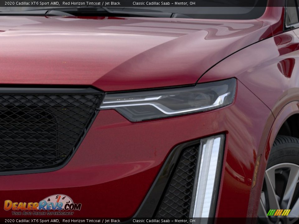 2020 Cadillac XT6 Sport AWD Red Horizon Tintcoat / Jet Black Photo #10