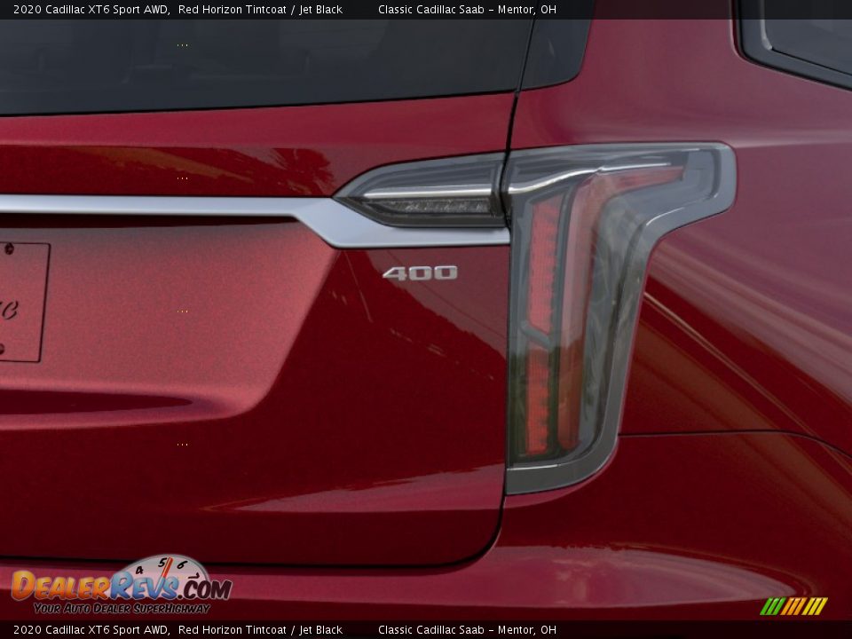 2020 Cadillac XT6 Sport AWD Red Horizon Tintcoat / Jet Black Photo #11
