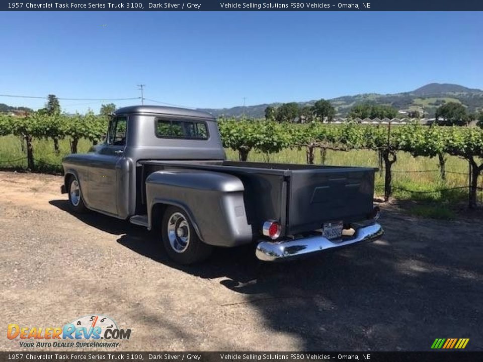 Dark Silver 1957 Chevrolet Task Force Series Truck 3100 Photo #24