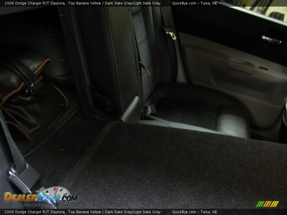 2006 Dodge Charger R/T Daytona Top Banana Yellow / Dark Slate Gray/Light Slate Gray Photo #9