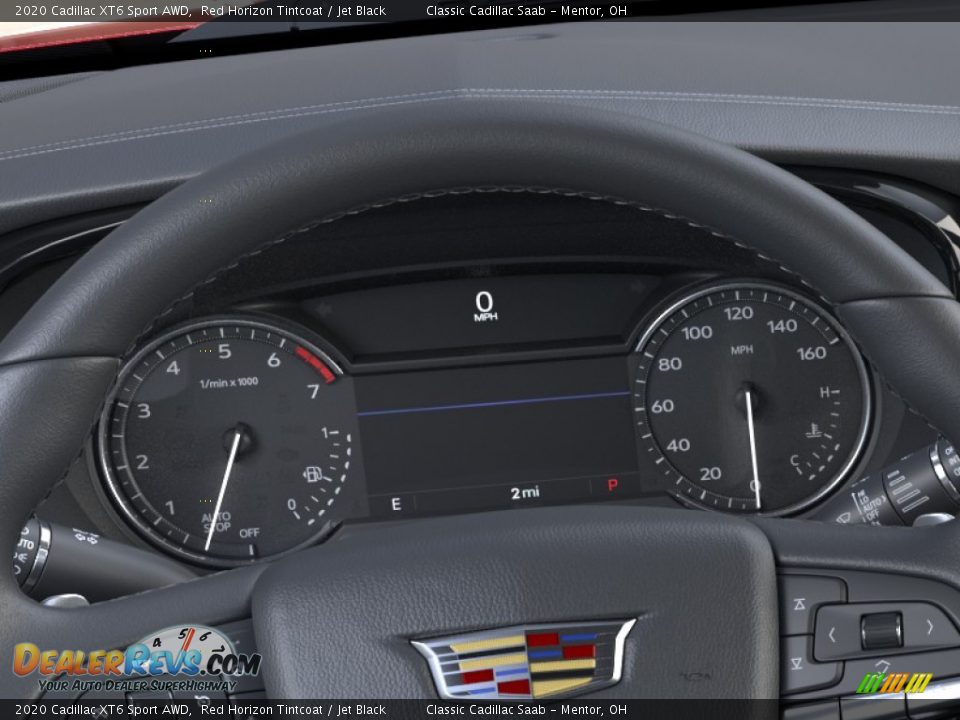 2020 Cadillac XT6 Sport AWD Red Horizon Tintcoat / Jet Black Photo #14