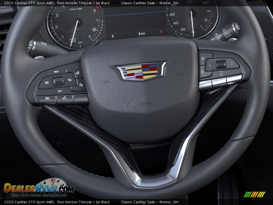 2020 Cadillac XT6 Sport AWD Red Horizon Tintcoat / Jet Black Photo #15