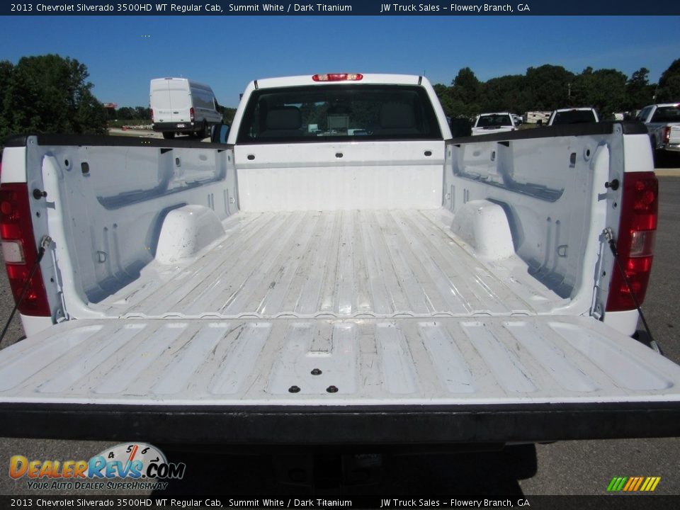 2013 Chevrolet Silverado 3500HD WT Regular Cab Summit White / Dark Titanium Photo #10