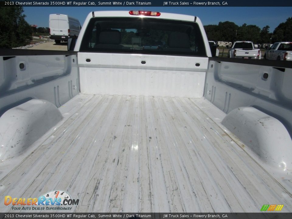 2013 Chevrolet Silverado 3500HD WT Regular Cab Summit White / Dark Titanium Photo #11