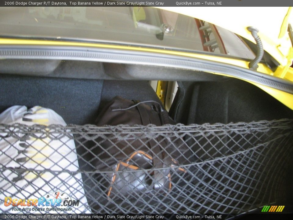 2006 Dodge Charger R/T Daytona Top Banana Yellow / Dark Slate Gray/Light Slate Gray Photo #16