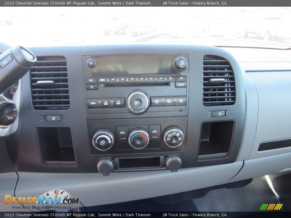 Controls of 2013 Chevrolet Silverado 3500HD WT Regular Cab Photo #23