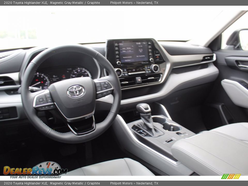 2020 Toyota Highlander XLE Magnetic Gray Metallic / Graphite Photo #22