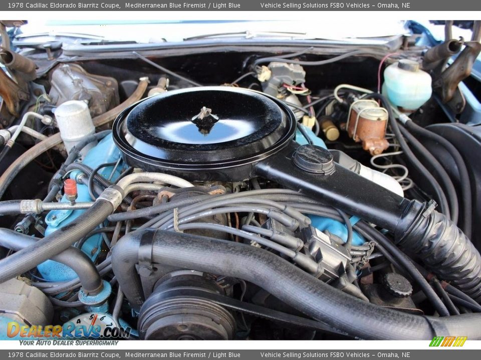 1978 Cadillac Eldorado Biarritz Coupe 425 cid OHV 16-Valve V8 Engine Photo #5