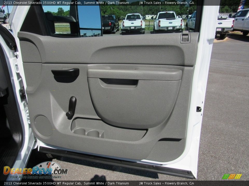 Door Panel of 2013 Chevrolet Silverado 3500HD WT Regular Cab Photo #28