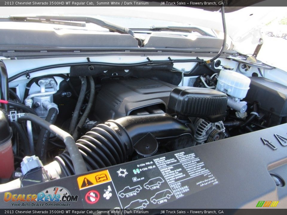 2013 Chevrolet Silverado 3500HD WT Regular Cab 6.0 Liter OHV 16-Valve VVT Flex-Fuel Vortec V8 Engine Photo #35