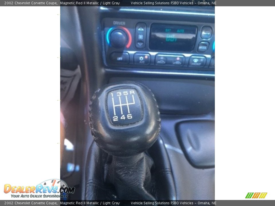 2002 Chevrolet Corvette Coupe Magnetic Red II Metallic / Light Gray Photo #11