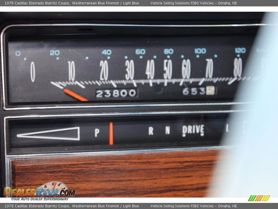 1978 Cadillac Eldorado Biarritz Coupe Gauges Photo #28