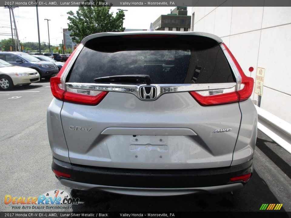 2017 Honda CR-V EX-L AWD Lunar Silver Metallic / Black Photo #4