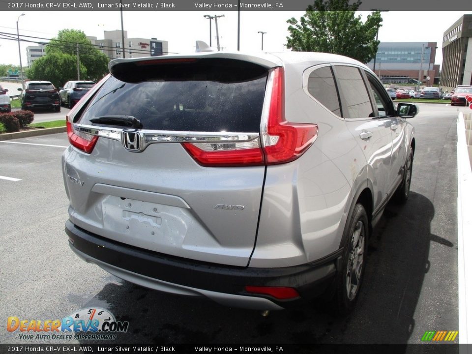 2017 Honda CR-V EX-L AWD Lunar Silver Metallic / Black Photo #5
