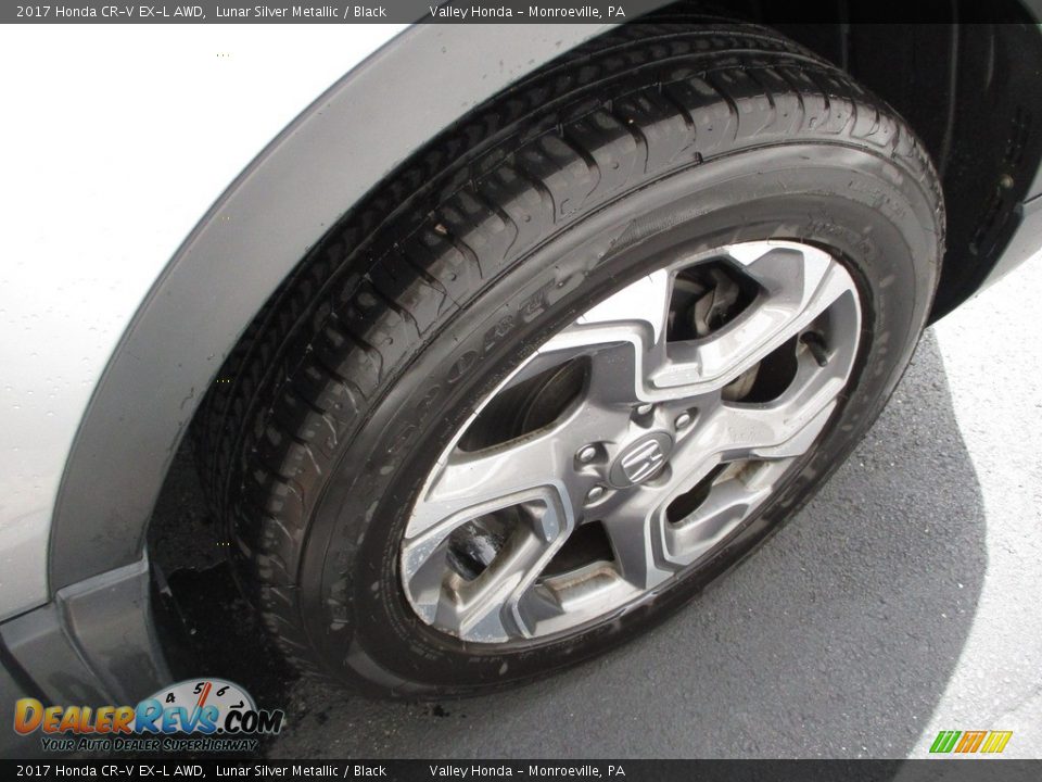 2017 Honda CR-V EX-L AWD Lunar Silver Metallic / Black Photo #6
