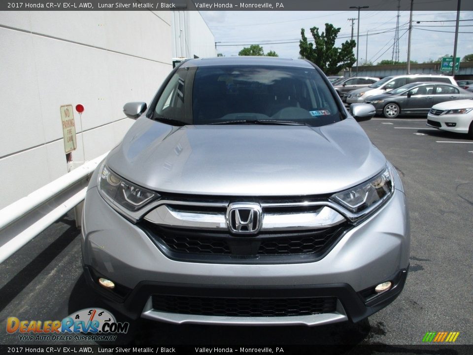 2017 Honda CR-V EX-L AWD Lunar Silver Metallic / Black Photo #8