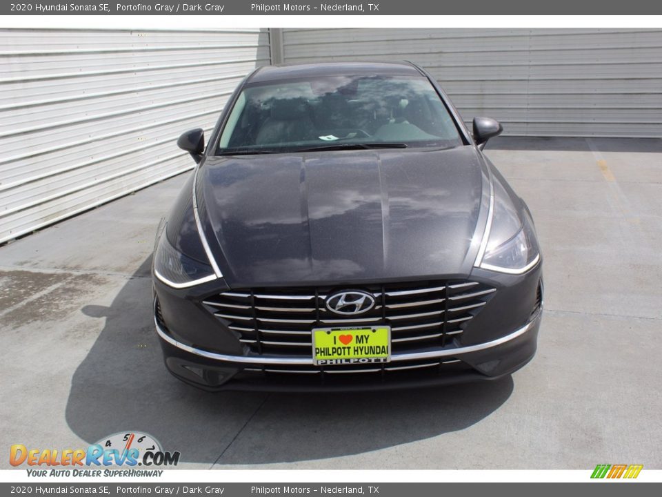 2020 Hyundai Sonata SE Portofino Gray / Dark Gray Photo #3