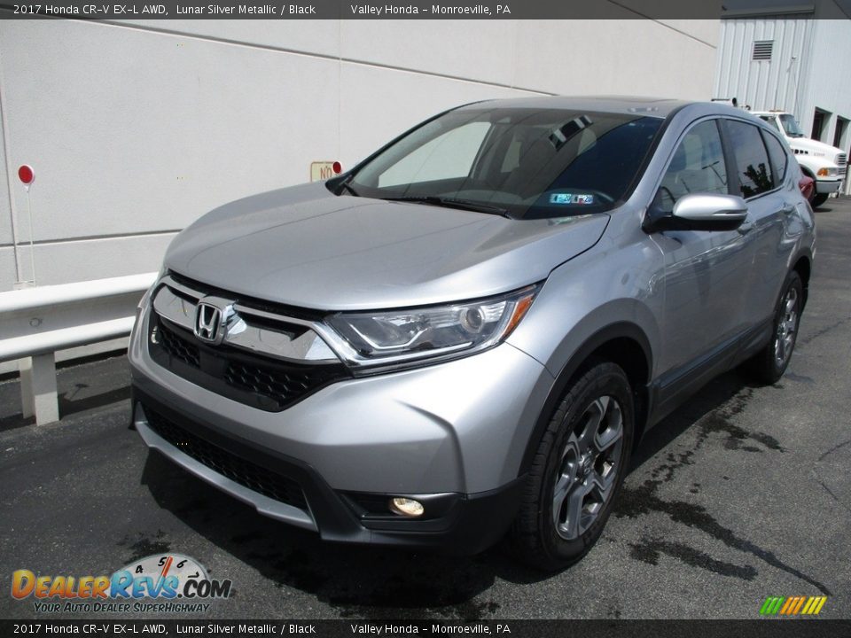 2017 Honda CR-V EX-L AWD Lunar Silver Metallic / Black Photo #9