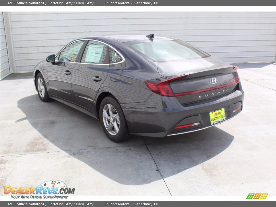 2020 Hyundai Sonata SE Portofino Gray / Dark Gray Photo #6