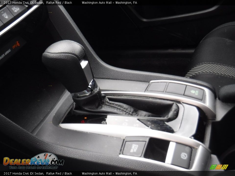 2017 Honda Civic EX Sedan Rallye Red / Black Photo #19
