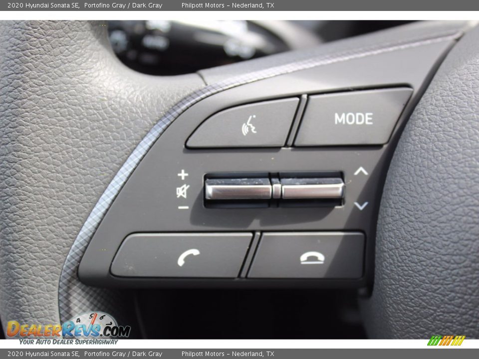 2020 Hyundai Sonata SE Portofino Gray / Dark Gray Photo #11