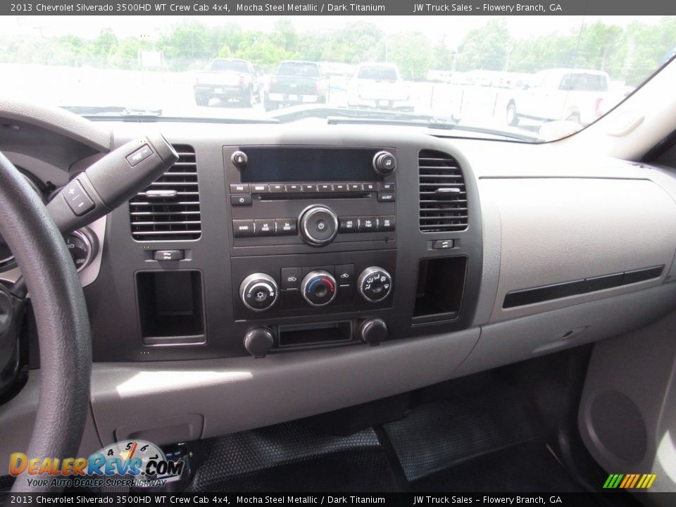 Controls of 2013 Chevrolet Silverado 3500HD WT Crew Cab 4x4 Photo #21